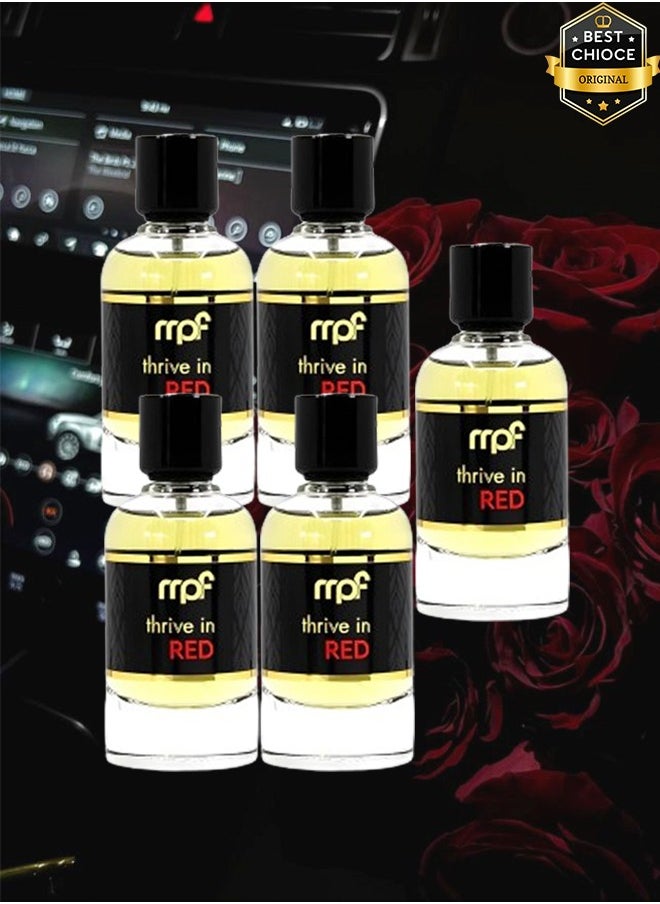 mpf - 5 Pieces Thrive In Red Perfume 100ml EDP - Image 1