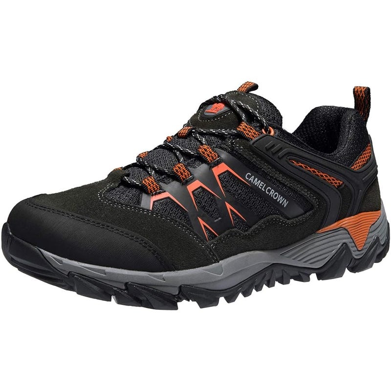 CAMEL CROWN Hiking Shoes Men Breathable Non-Slip Sneakers Lightweight Low Top for Outdoor Trailing Trekking Walking - Image 1