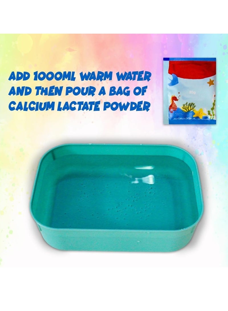 UKR 19 Pcs Magic Water Beads Kids Toys Water Spirit Elf Magic DIY Colorful Gel Art Craft Handmade Set Creative Activities for Children - Image 3