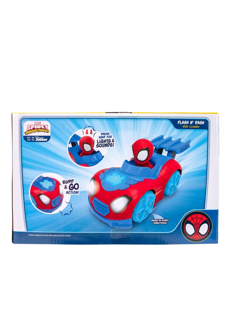 Disney Junior Spidey and His Amazing Friends Light Strike Vehicle - Image 5