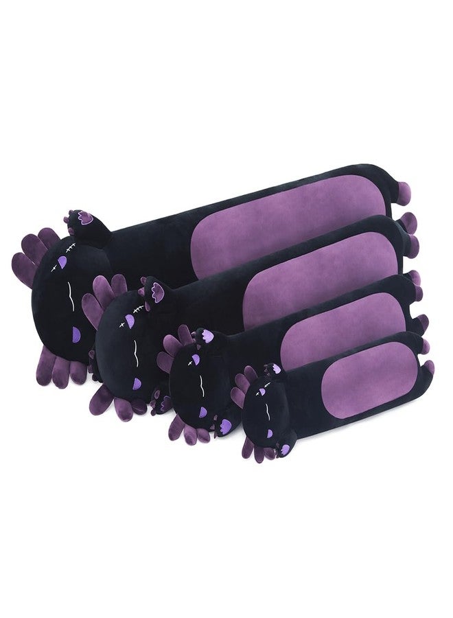 MIAOHAHA Long Plush Axolotl Toy Stuffed Animal Axolotl Plush Toy Pillow Hugging Pillow Gift for Kids and Girls(Purple,50cm/19.6in) - Image 2