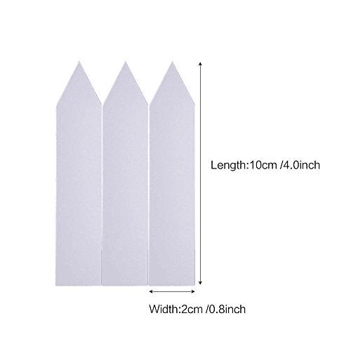 KINGLAKE 1000 Pcs 4 Inch Plant Tags Garden Nursery Labels Plastic Pot Labels White,Box of 1000 - Image 5