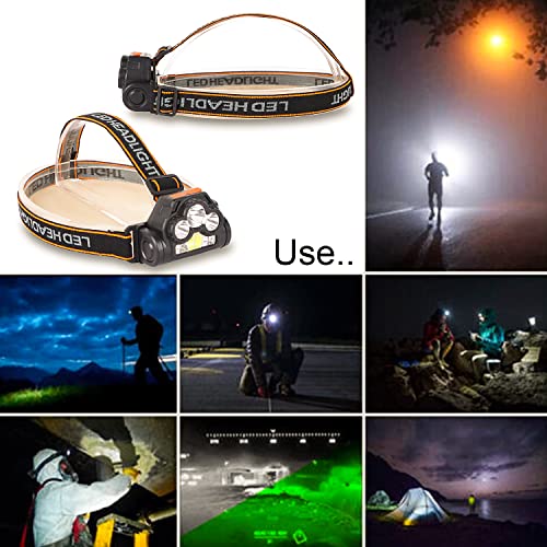 Care4 Care 4 Long Range Emeregency Adjustable USB Rechargeable Headlamp Torch Best for Oudoor - Image 5