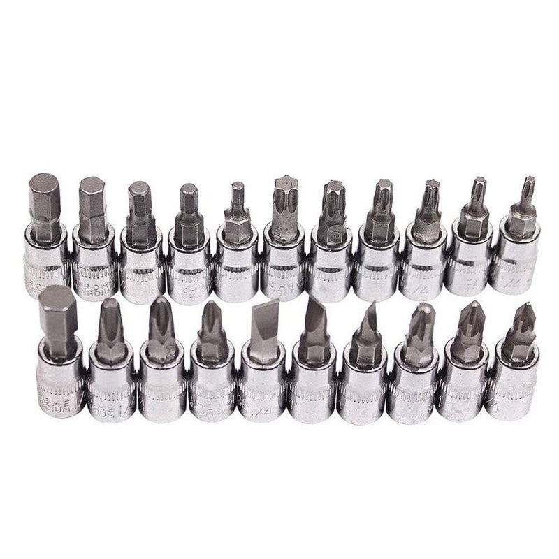 SHRISELL 46 in 1 Pcs Tool Kit Screwdriver and Socket Set Multi Purpose Combination Tool Case Precision Socket Set  - Image 5