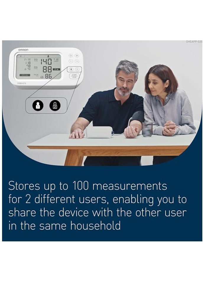 Omron Omron M6 Comfort Blood Pressure Monitor – Upper Arm, Automatic, HEM-7360-E  - Image 4