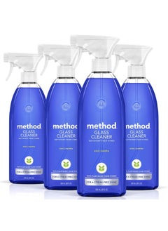 Method Glass Cleaner, Mint, 28 Ounce, 4 Pack, Packaging May Vary  - Image 1