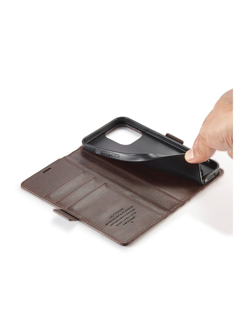 Suteni Flip Cover Protective Leather Case for iPhone - Image 3