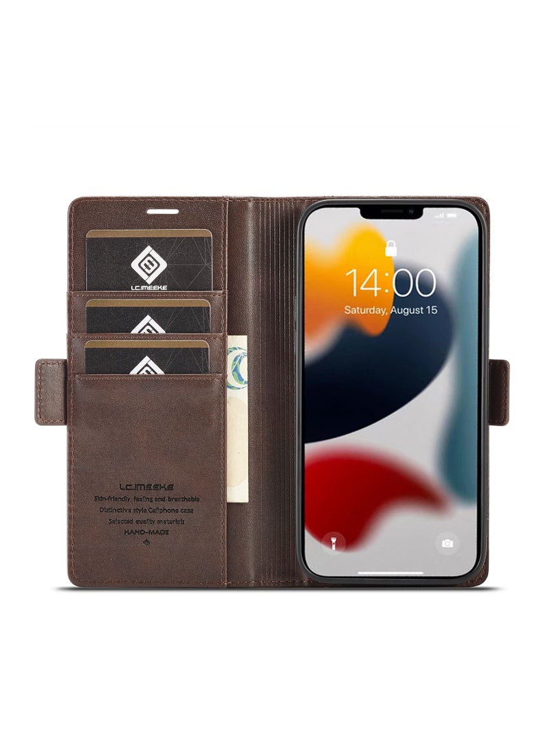 Suteni Flip Cover Protective Leather Case for iPhone - Image 2