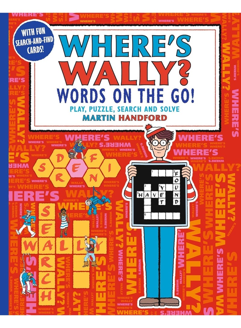 Where's Wally? Words on the Go! Play, Puzzle, Search and Solve: screen-free boredom-busting fun for boys and girls aged 5 and up