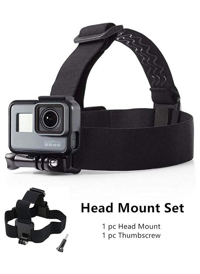 Organizer - Chest Mount Harness Chesty Vest Head Mount Strap for Action Camera Compatible with GoPro Hero 11/ 10/ 9/ 8/ Max/ Go Pro Hero 7/ 6/ 5/ 4/  Session/ 3+/ 3/ Hero (2018)/ Fusion/ DJI Osmo/ AKASO - Image 1