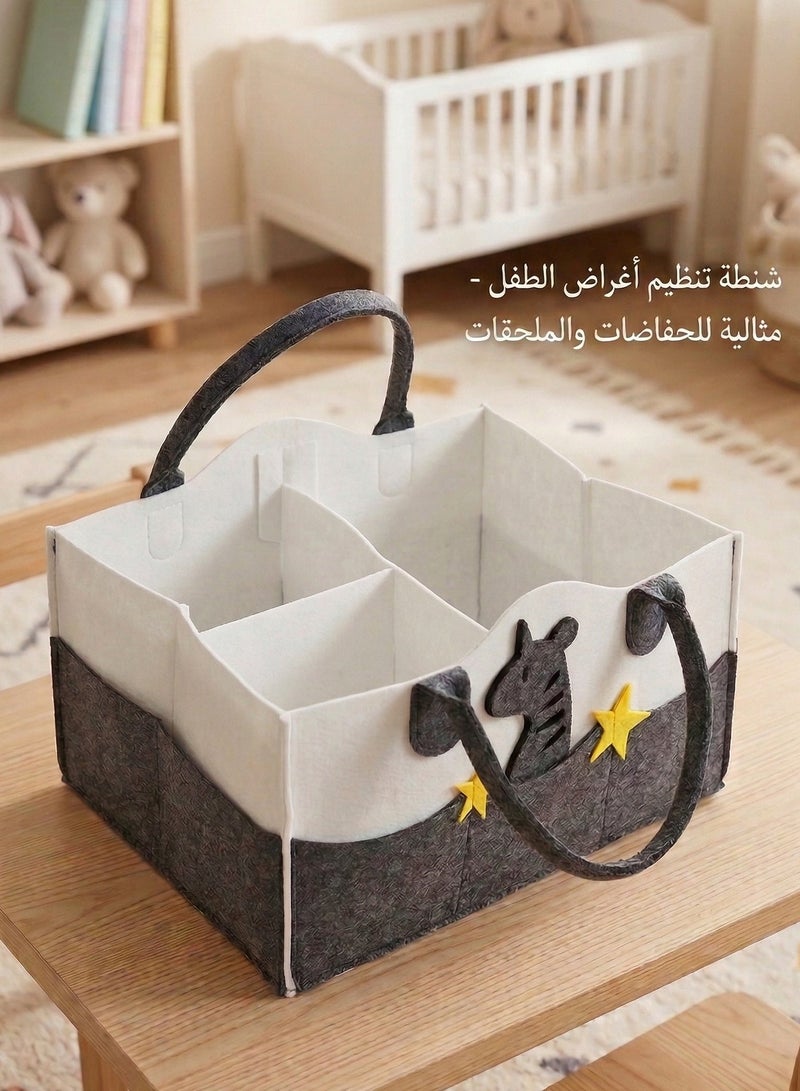 لحظة مرح حقيبة تخزين منظمة لتغيير حفاضات الأطفال - Image 3