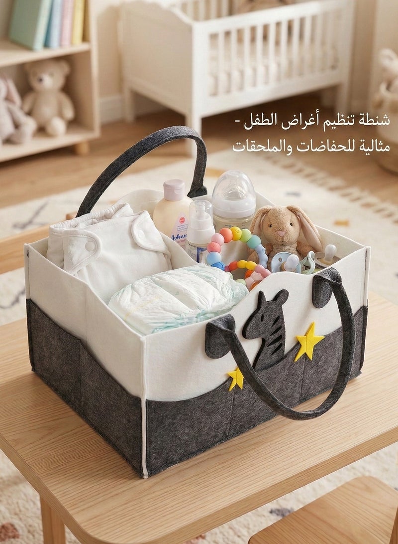 لحظة مرح حقيبة تخزين منظمة لتغيير حفاضات الأطفال - Image 2