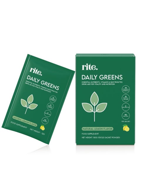 DAILY GREENS (عبوة من 15 كيس)