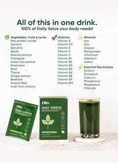 Rite DAILY GREENS (pack of 15 servings)  - Image 3