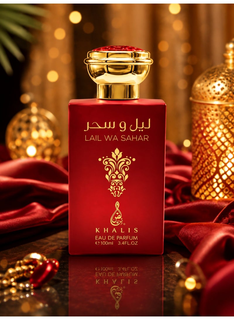 Khalis Lail Wa Sahar Perfume 100 ML - Image 5
