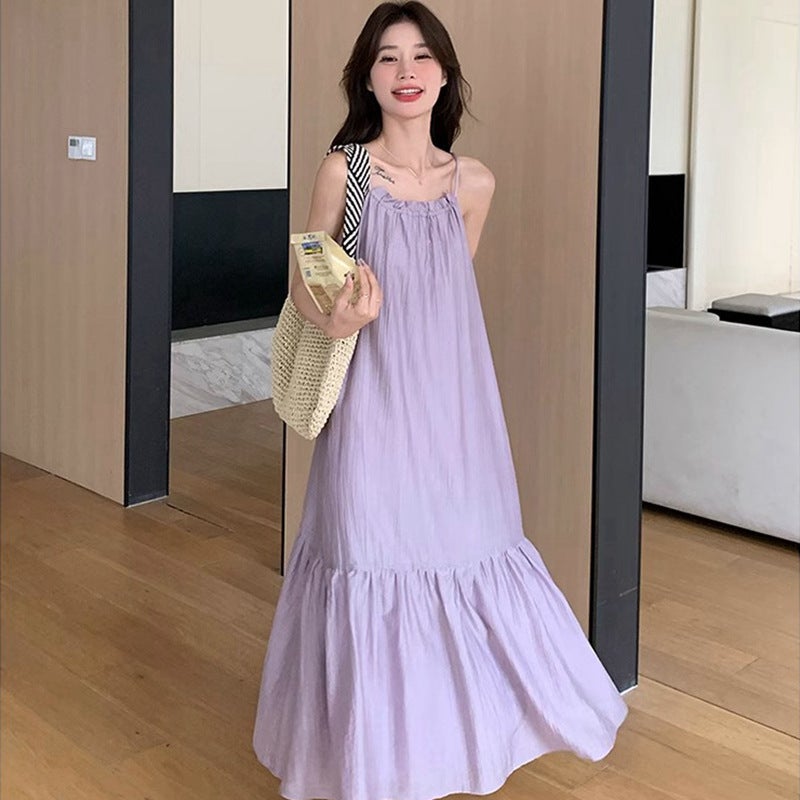 Hepburn style dress, elegant feminine daily styling - Image 2