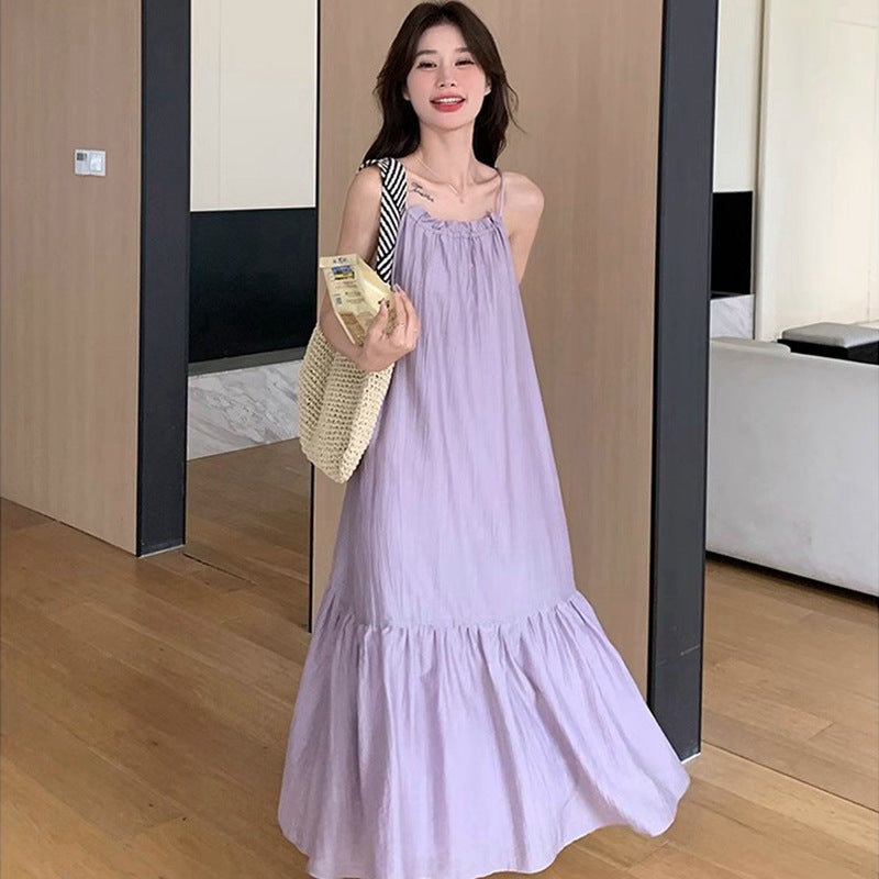 Hepburn style dress, elegant feminine daily styling - Image 1