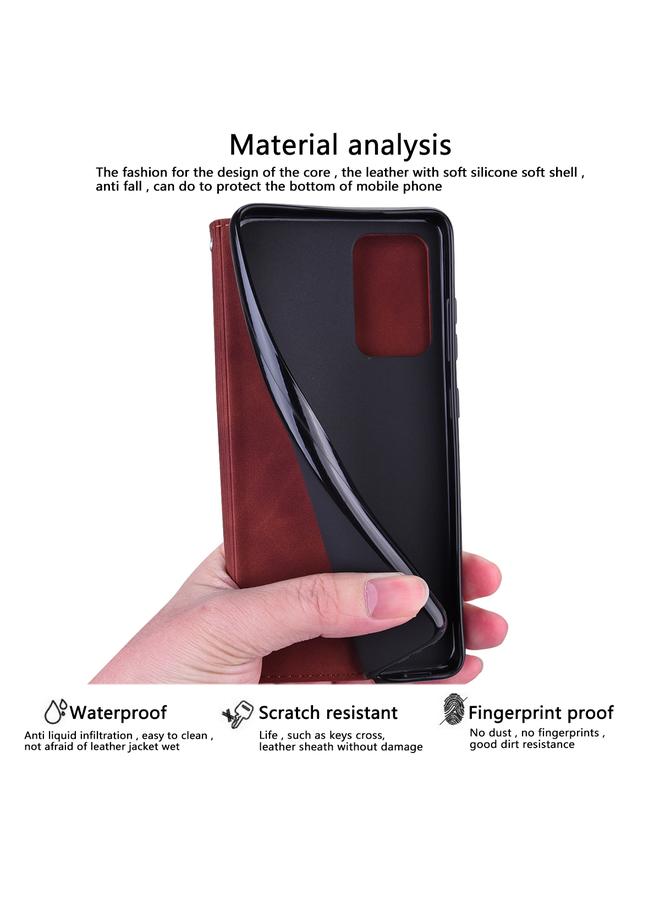 Zaboon Case For Honor X8 / X30i Frosted Business Magnetic Flip Leather Phone Case - Image 5