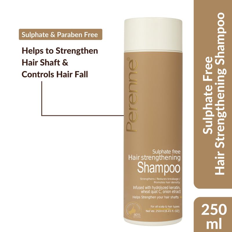 Perenne Sulphate-Free Hair Strengthening Shampoo with, Redensyl, and Onion Extract (250 ml) - Helps to Reduce Hair Fall, Promotes Hair Growth for All Hair Types - Image 2