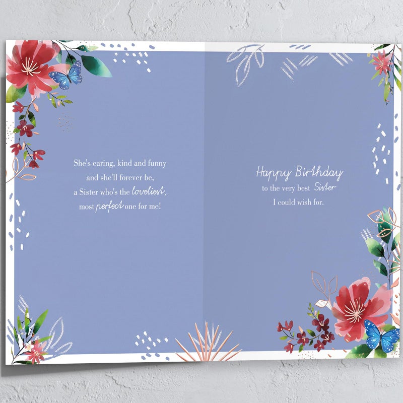 HEJOYN Sister Birthday Cardï¼ŒHappy Birthday Cards & Gift for Sister - Image 2