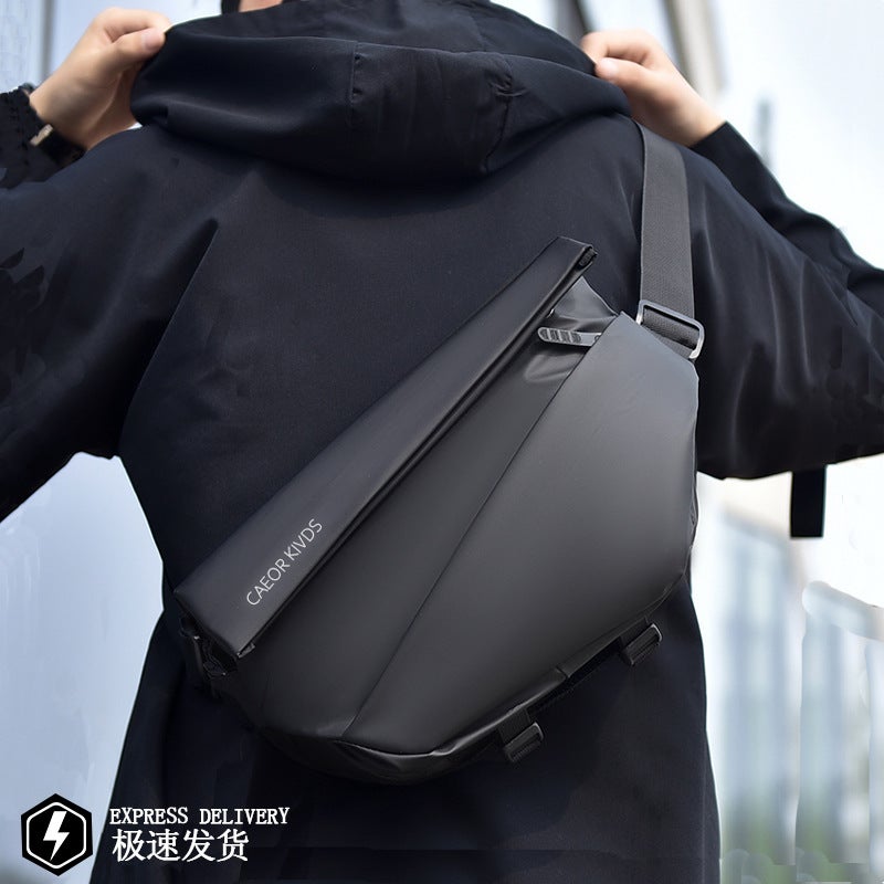 Casual Men'S Chest Bag Travel Shoulder Crossbody Bag Multifunctional Trendy Brand Crossbody Bag Small Bag Trendy Messenger Bag Men'S Bag - Image 2