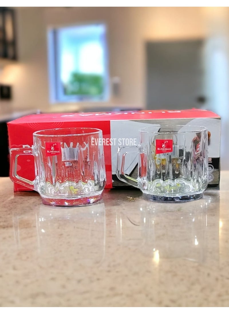 Blinkmax 6 Piece Cups Set For Tea And Coffee - Blinkmax  - Image 1