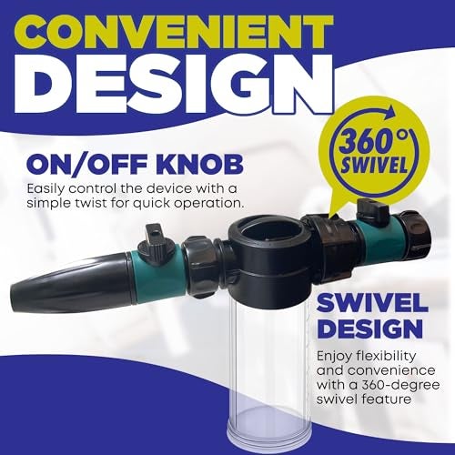 Durabasics Salt Remover Flush Kit with High-Pressure Hose- Remove Salt Deposits Applicator for Boat - Marine Engine Flush - Perfect for Flushing Inboard/Outboard Motors and Removes Salt Deposits Away - Image 3