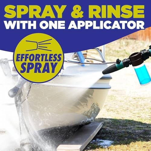 Durabasics Salt Remover Flush Kit with High-Pressure Hose- Remove Salt Deposits Applicator for Boat - Marine Engine Flush - Perfect for Flushing Inboard/Outboard Motors and Removes Salt Deposits Away - Image 4