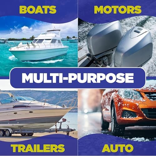 Durabasics Salt Remover Flush Kit with High-Pressure Hose- Remove Salt Deposits Applicator for Boat - Marine Engine Flush - Perfect for Flushing Inboard/Outboard Motors and Removes Salt Deposits Away - Image 2