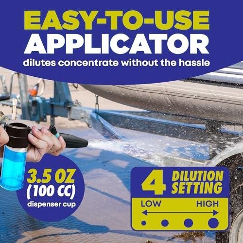 Durabasics Salt Remover Flush Kit with High-Pressure Hose- Remove Salt Deposits Applicator for Boat - Marine Engine Flush - Perfect for Flushing Inboard/Outboard Motors and Removes Salt Deposits Away - Image 5