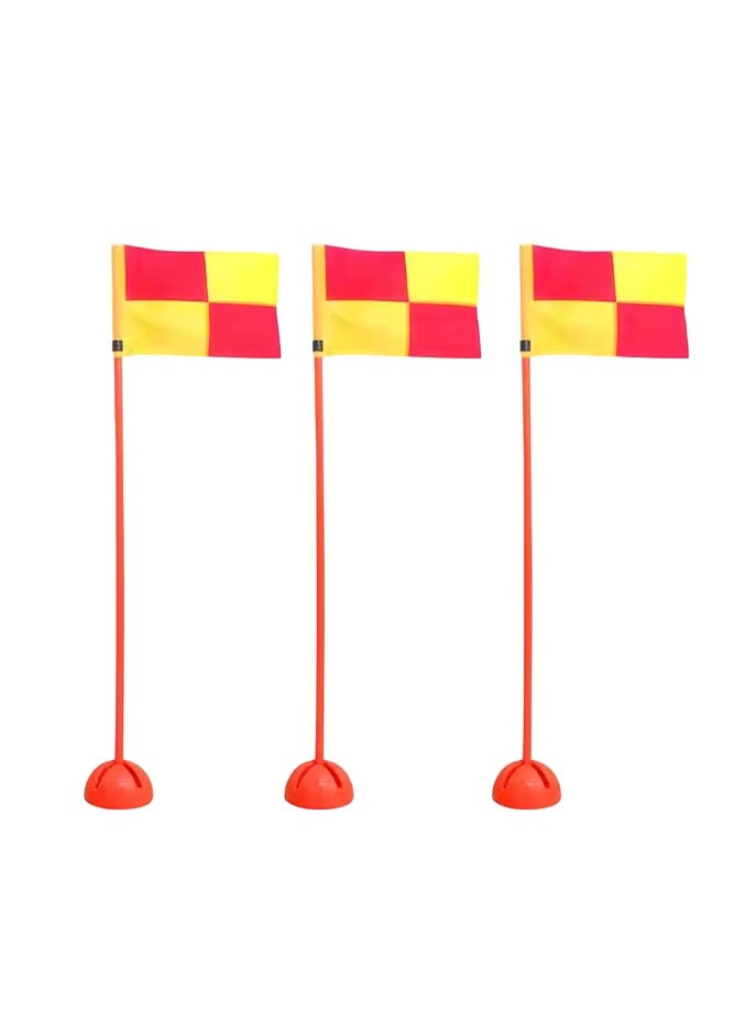 Spall Mini Flag Pole with Base – Soccer Corner Flags (1m & 1.5m)  - Image 3