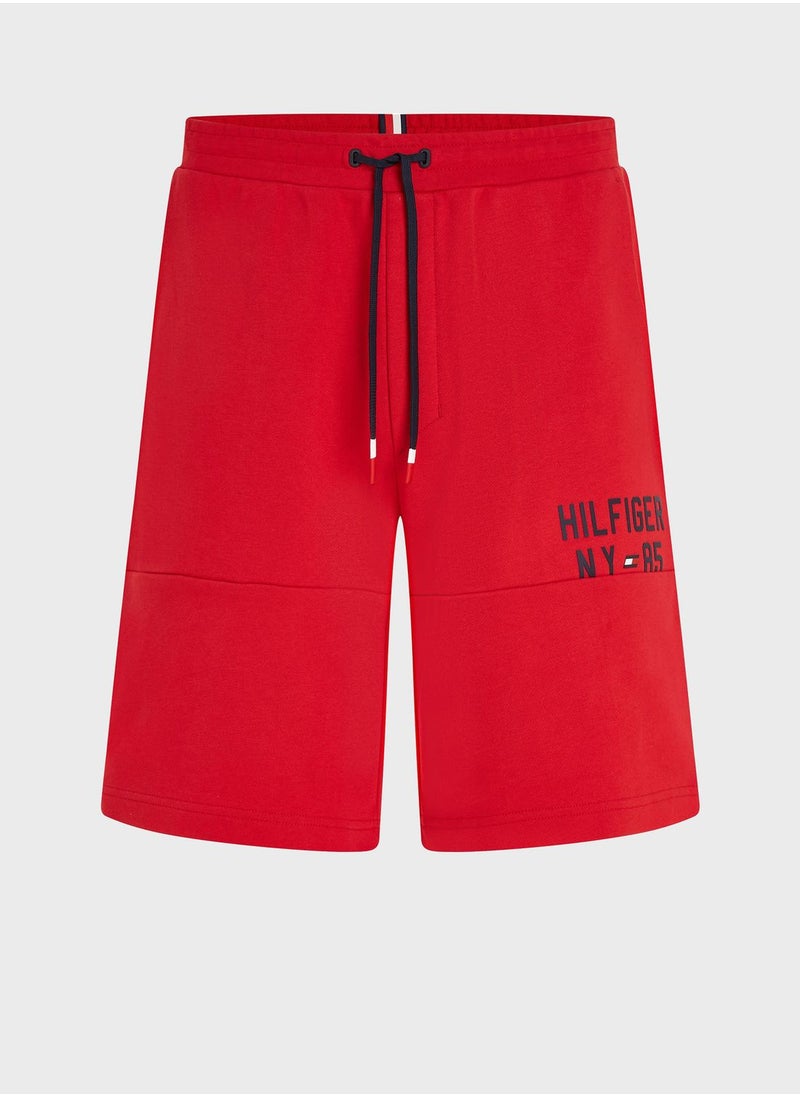TOMMY HILFIGER - Graphic Print Shorts - Image 1