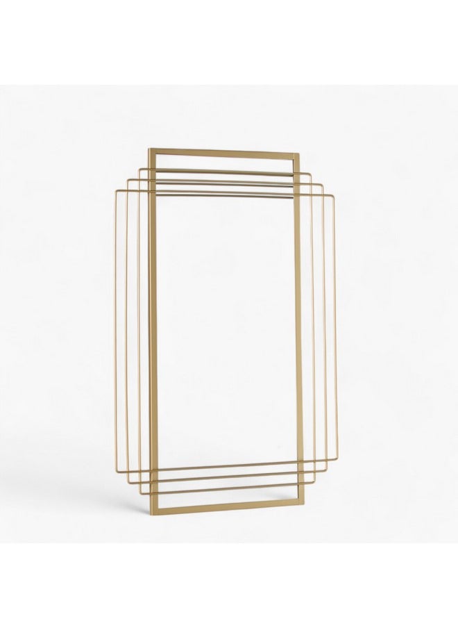 Home Box Faiz Metal Wall Decorative Mirror 60 x 90 x 1.8 cm  - Image 5