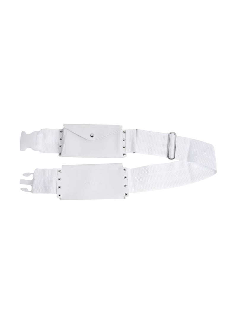 MahMir - MahMir Premium Ihram Belt for Men – Comfortable, Adjustable, White Belt for Hajj & Umrah, Unstitched, Waterproof, Follows Sunnah, Ideal for Ahram & Ehram - Image 1