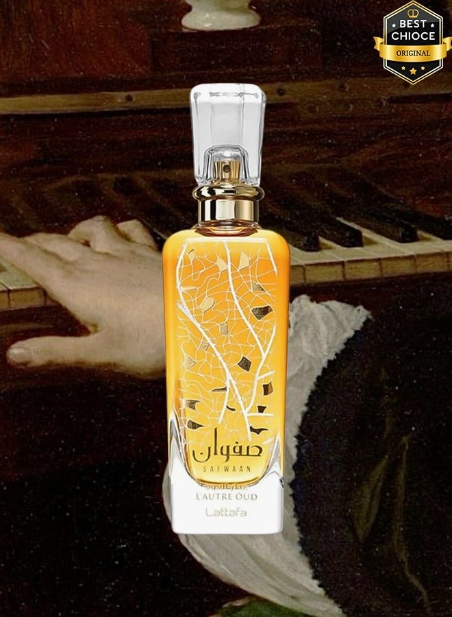 Lattafa Safwaan Lature Oud Perfume 100ml EDP - Image 2