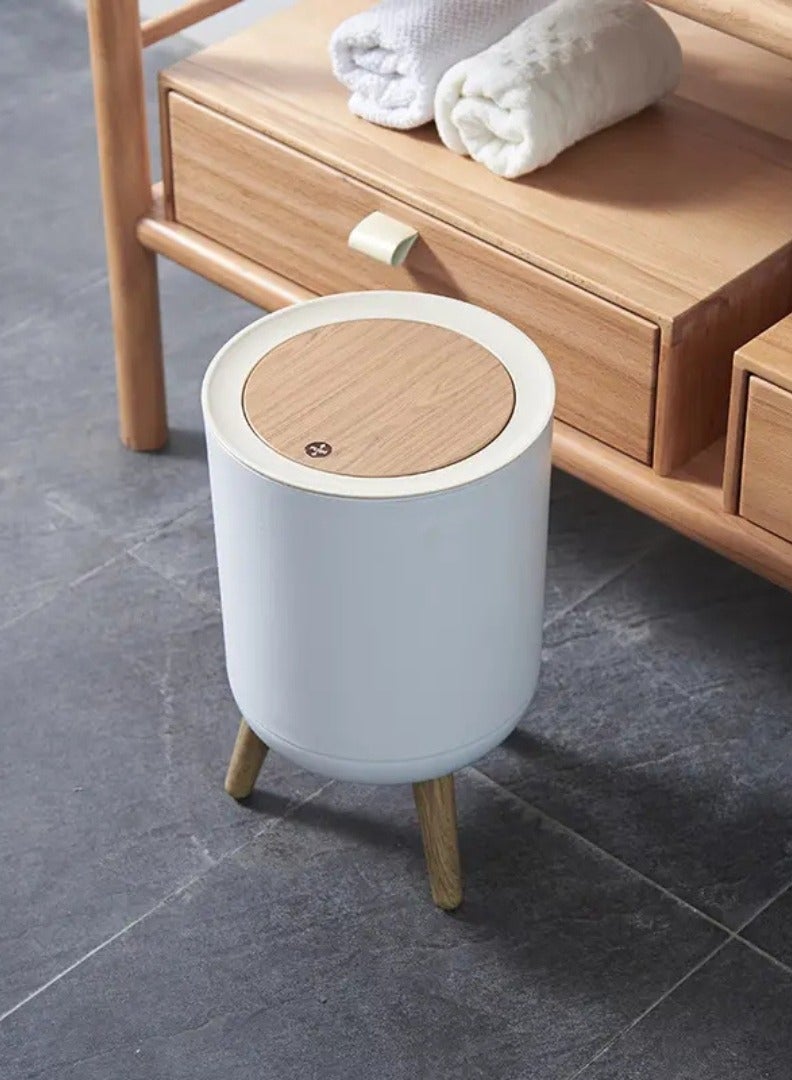 Touch Lid Trash Bin – Elegant Design & Easy Use  - Image 2