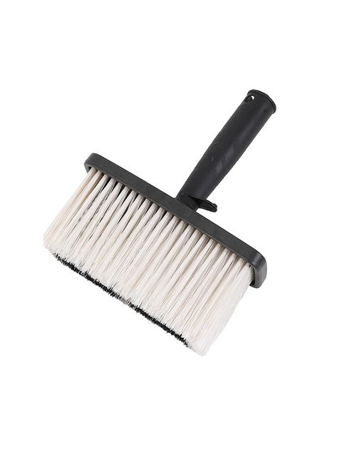 Painting Brush with Plastic Handle -17x6cm- Heavy-Duty Deck Stain Ceiling Paint Brush, Multi-Surface Applications for Even Coating on Woodboards Walls Furniture -DIY Repairs & Professional Use