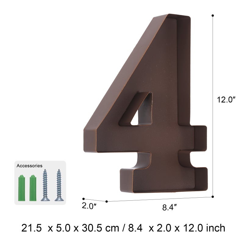 Number Cork Holder“0-9” and“&” Numeral Wall Art Cork Box Wall Mounted Cork Collector Decorative Wall Multiple Combination - Image 2