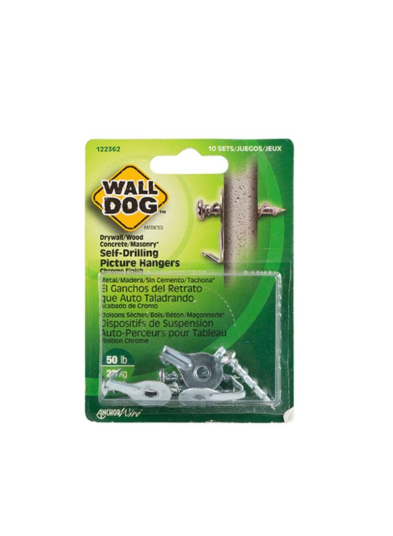 ACE Wall Dog Hooks Pack Of 10