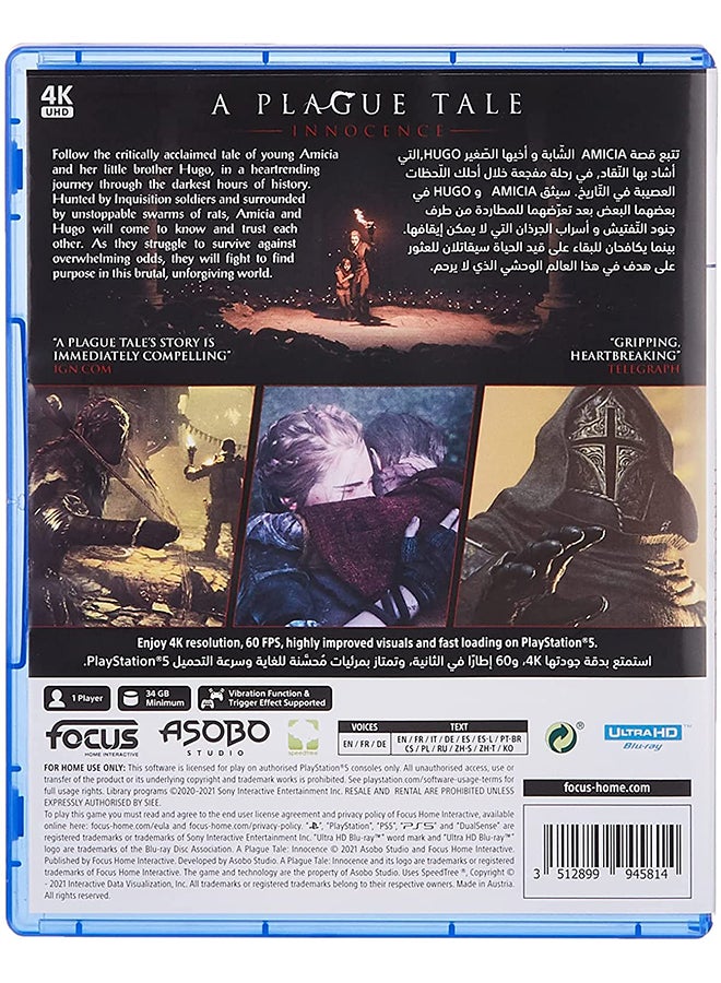 FOCUS A Plague Tale: Innocence - playstation_5_ps5 - Image 2