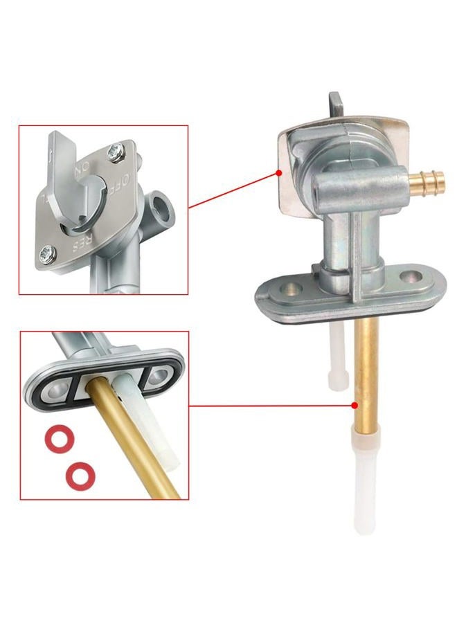 Earlyred Sunkey Earlyred Fuel Petcock Assembly For Kawasaki Kx100 Kx125 Kx 125 Kx250, Gas Fuel Tank Switch Valve Petcock for Kawasaki KX60 KX65 KX80 KX85 KX100 KX125 KX250 Dirt Bike - Image 2