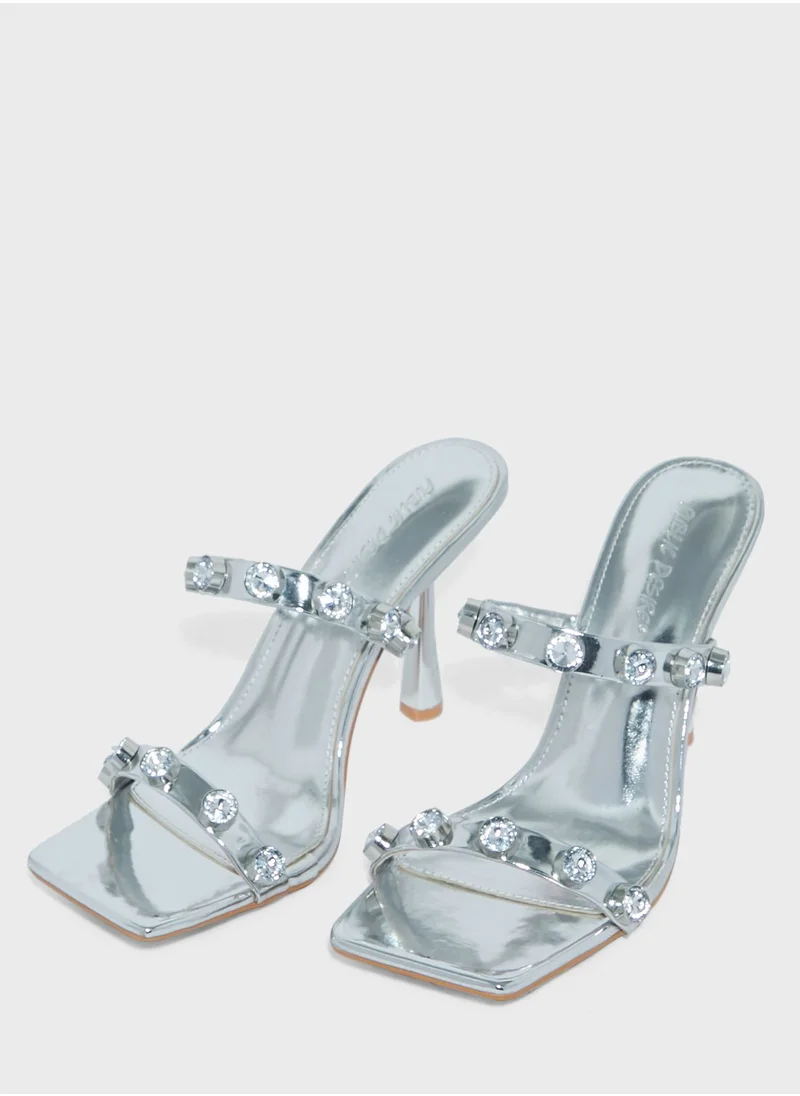 PUBLIC DESIRE In The Moment High Heel Sandals