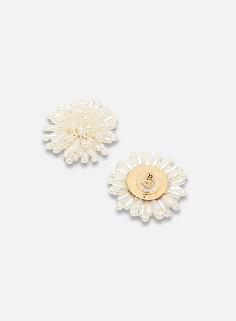 سوهي مسمار حجري مصمم للحفلات مطلي بالذهب