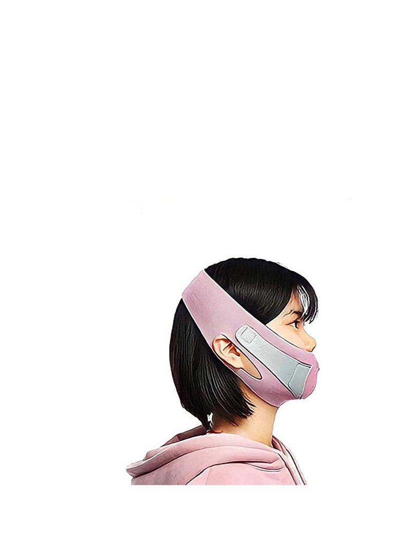 Generic Magic face corset for slimming and lifting the chin, helps to lift and tighten sagging with a wrap that fits the shape of the face  - Image 1