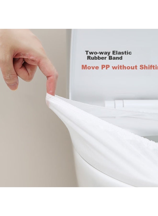 Sometimes Toilet Seat Cover With Time-Saving Full Coverage Seat Paper For Postpartum Women, Travel, Hotel - Pack Of 10 - Image 4