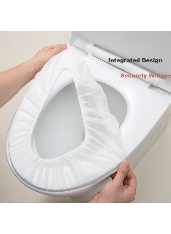 Sometimes Toilet Seat Cover With Time-Saving Full Coverage Seat Paper For Postpartum Women, Travel, Hotel - Pack Of 10 - Image 3
