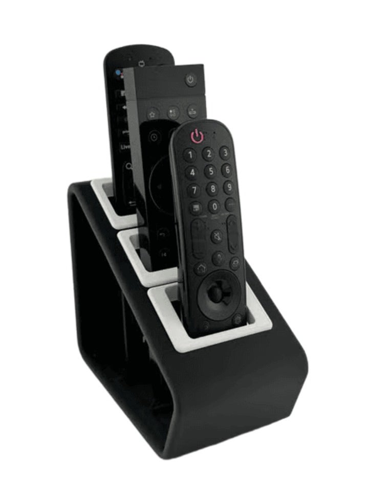 3D Brothers Remote Control Holder - Elegant & Modern Design  - Image 1