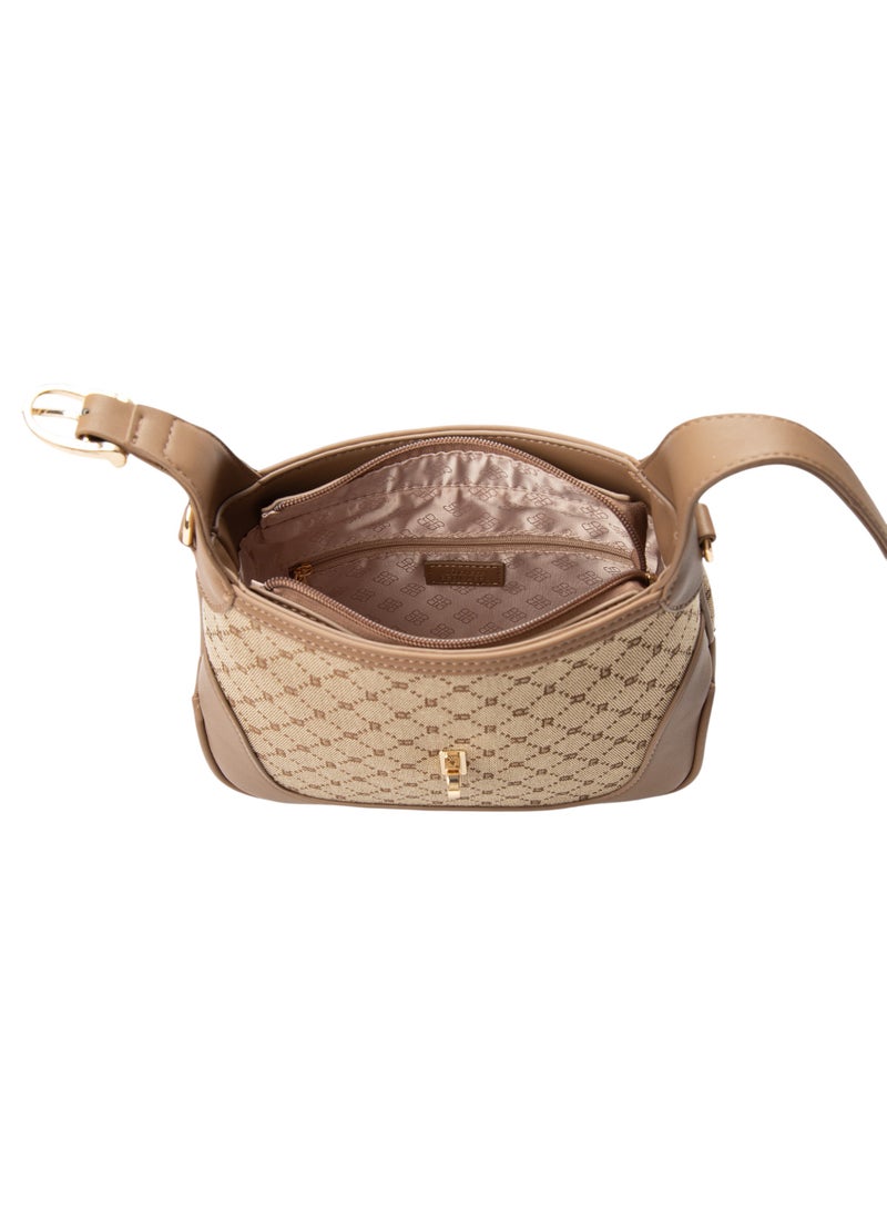 Bata Embroidered Top Handle Bag - Image 4
