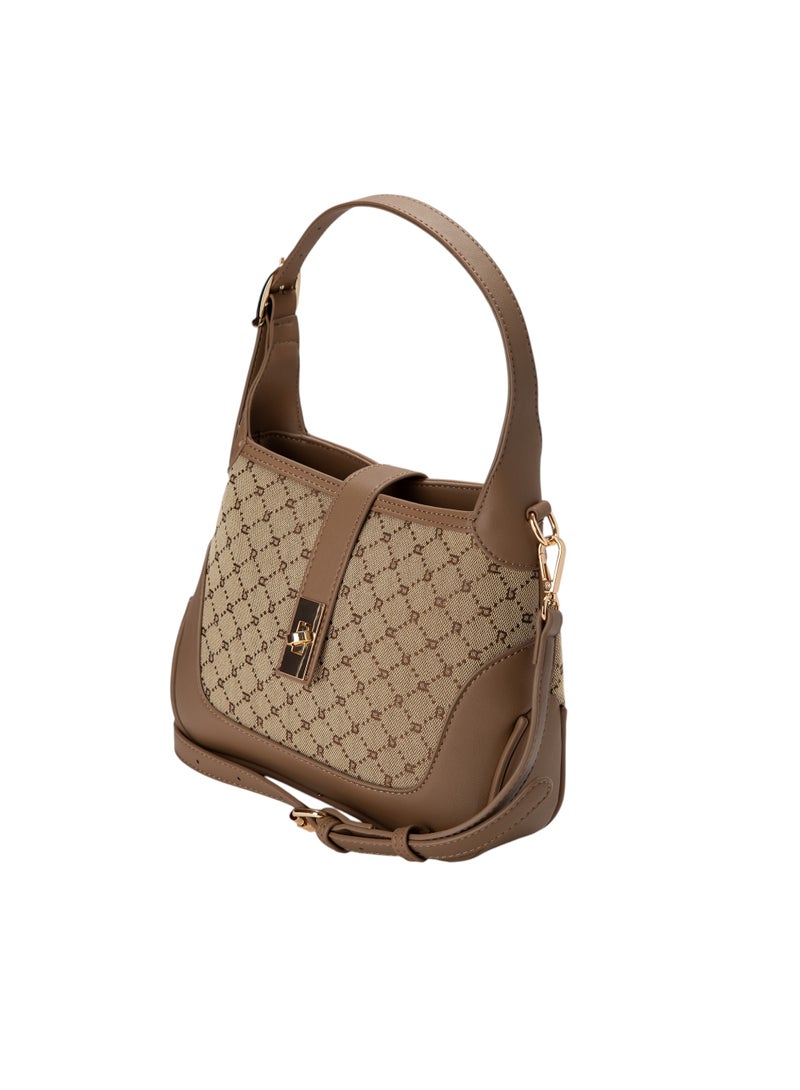 Bata Embroidered Top Handle Bag - Image 3