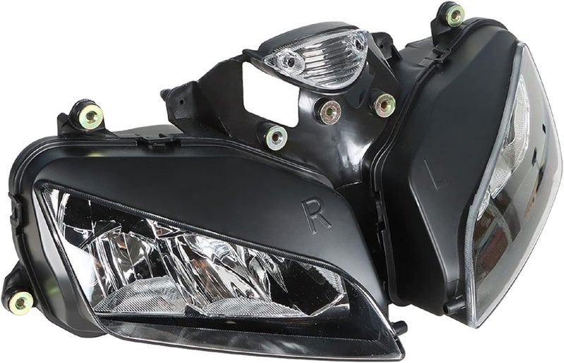 cheekyglo Motorcycle Headlight Assembly Front Headlamp Assembly Replacement for Honda CBR600RR 2003-2006 - Image 2